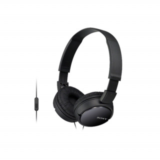 Sony MDR-ZX110AP mikrofonos fejhallgató - Fekete (MDRZX110APB.CE7) PC