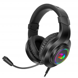 Redragon Hylas RGB vezetékes gaming fejhallgató - Fekete (H260RGB) PC