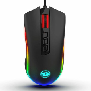 Redragon Cobra vezetékes gamer egér - fekete (75054 / M711) 