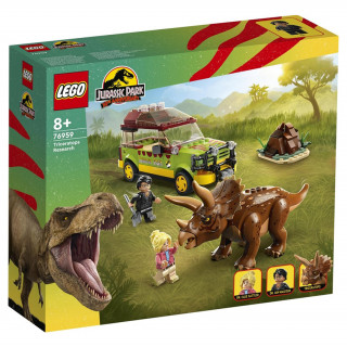 LEGO Jurassic World Triceratops kutatás (76959) Játék