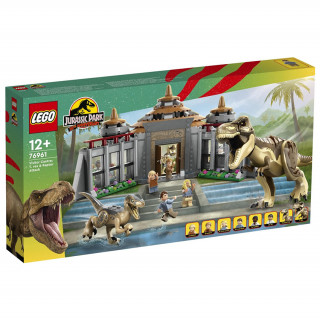 LEGO Jurassic World Látogatóközpont: T-Rex és raptortámadás (76961) 