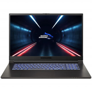 SHARK GAMING Notebook - 8G17-70 (17,3" QHD 240Hz, i9-13900HX, 32GB, 2TB SSD, RTX4070 8GB, Win11, magyar) 