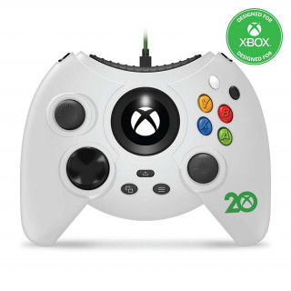 Hyperkin Duke vezetékes kontroller - 20. évfordulós limitált kiadás - Fehér (M02668-ANWH) Xbox Series