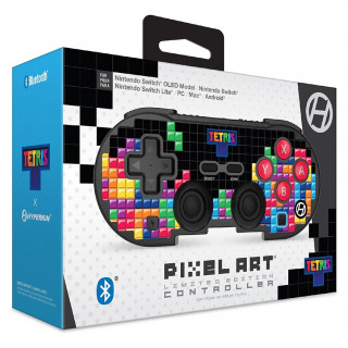 Hyperkin Pixel Art Tetris Bluetooth Kontroller - Tetrimino Stack (M01328-TETS) Switch