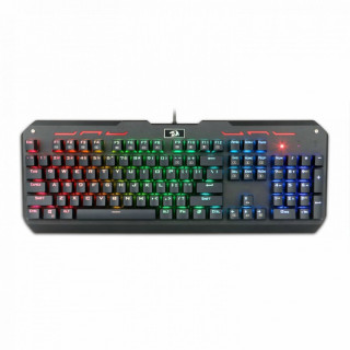 Redragon Varuna RGB Blue Switch Gaming billentyűzet - Fekete (K559RGB_BLUE_HU) PC