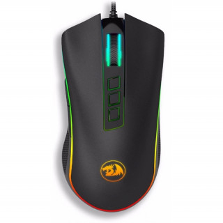 Redragon Cobra FPS Flawless RGB vezetékes gaming egér - fekete (M711-FPS-1) 