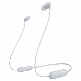 Sony WI-C100 vezeték nélküli Bluetooth fülhallgató - Fehér (WIC100W.CE7) 