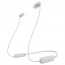 Sony WI-C100 vezeték nélküli Bluetooth fülhallgató - Fehér (WIC100W.CE7) thumbnail