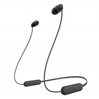 Sony WI-C100 vezeték nélküli Bluetooth fülhallgató - Fekete (WIC100B.CE7) 