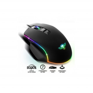 Spirit Of Gamer PRO-M1 Gaming egér fekete (S-PM1) 