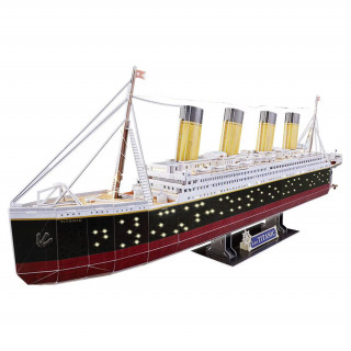 Revell RV 3D-Puzzle RMS Titanic LED Edition (00154) Játék