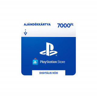 PlayStation Store ajándékkártya 7000 HUF (PS Store Card - HU) (DIGITÁLIS) - ESD HUN 
