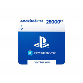 PlayStation Store ajándékkártya 25000 HUF (PS Store Card - HU) (DIGITÁLIS) - ESD HUN PS4