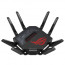 ASUS ROG Rapture AiMesh Quad-Band Gigabit gaming router - Fekete (GT-BE98) thumbnail