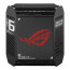 ASUS ROG Rapture Tri-Band WiFi router - Fekete (GT6 1-PK BLACK) thumbnail