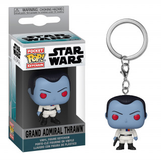 Funko Pocket Pop! Star Wars: Ahsoka S2 - Grand Admiral Thrawn Vinyl Figura kulcstartó AJÁNDÉKTÁRGY