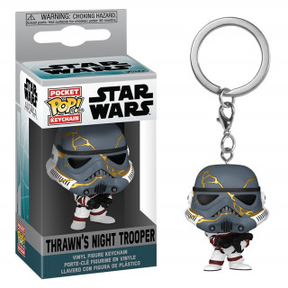 Funko Pocket Pop! Star Wars: Ahsoka S2 - Thrawn's Night Trooper Vinyl Figura kulcstartó Ajándéktárgyak