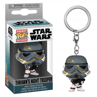 Funko Pocket Pop! Star Wars: Ahsoka S2 - Thrawn's Night Trooper Vinyl Figura kulcstartó 