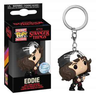 Funko Pocket Pop! Netflix Stranger Things - Eddie Vinyl Figura kulcstartó Ajándéktárgyak