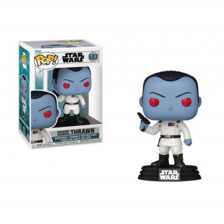 Funko Pop! #683 Disney: Star Wars Ahsoka S2 - Grand Admiral Thrawn Bobble-Head Vinyl Figura Ajándéktárgyak