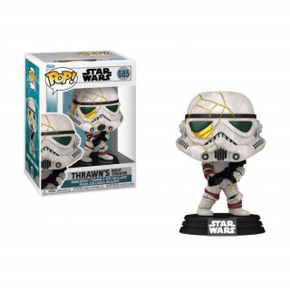 Funko Pop! #685 Disney: Star Wars Ahsoka S2 - Thrawn's Night Trooper Bobble-Head Vinyl Figura Ajándéktárgyak