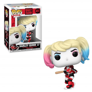 Funko Pop! #451 Heroes: Harley Quinn - Harley Quinn with Bat Vinyl Figura Ajándéktárgyak