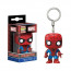 Funko Pocket Pop!: Marvel - Spider Man Bobble Head Vinyl Figura Kulcstartó thumbnail