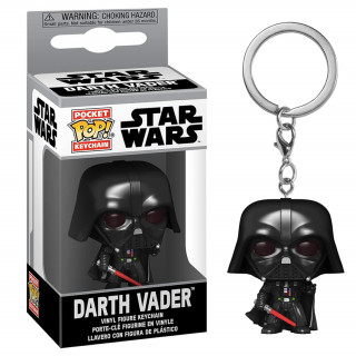 Funko Pocket Pop!: Star Wars - Darth Vader Vinyl Figura Kulcstartó Ajándéktárgyak