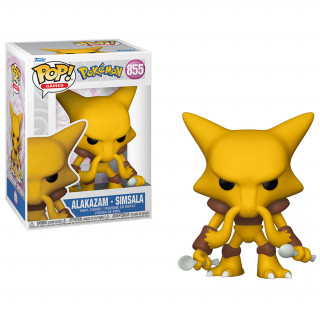 Funko Pop! #855 Games: Pokemon - Alakazam Vinyl Figura Ajándéktárgyak