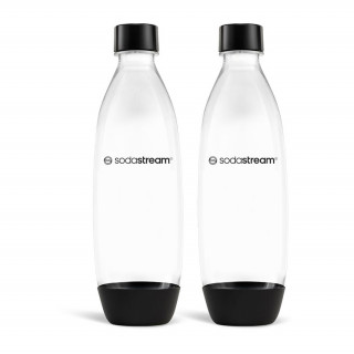 SodaStream Fuse Duo 2x1L-es palack - Fekete Otthon