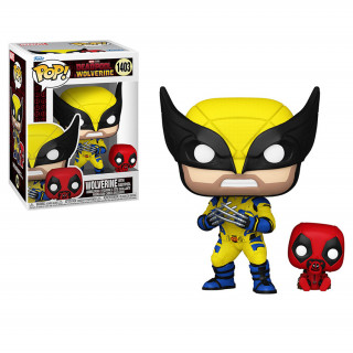 Funko Pop! #1403 Marvel: Deadpool Wolverine - Wolverine with Babypool Vinyl Figura Ajándéktárgyak