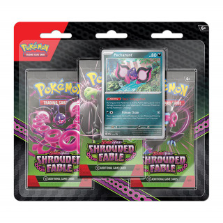 The Pokémon TCG: Scarlet & Violet - Shrouded Fable 3-Booster Blister Játék