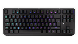 Endorfy Thock 75 RGB Kailh Black Switch mechanikus vezeték nélküli billentyűzet - Fekete (EY5E008) PC