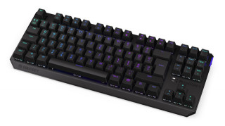 Endorfy Thock TKL RGB Kailh Brown Switch Mechanic Vezeték nélküli Billentyűzet - Fekete (EY5E005) PC