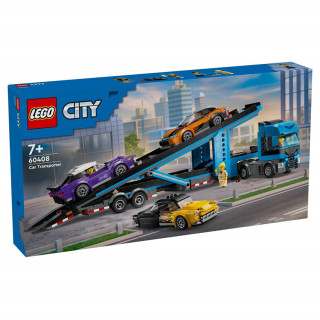 LEGO City: Autószállító kamion sportautókkal (60408) Játék