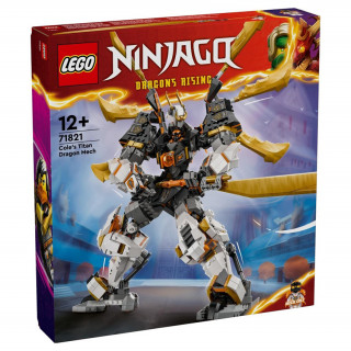 LEGO Ninjago: Cole titánsárkány-robotja (71821) Játék