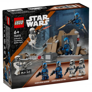 LEGO Star Wars: Csapda a Mandalore bolygón harci csomag (75373) Játék