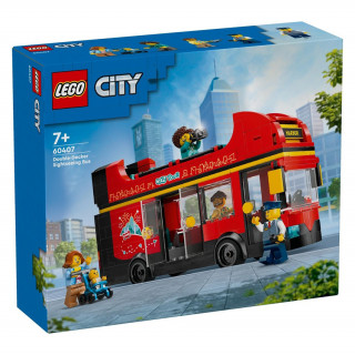 LEGO City: Piros emeletes turistabusz (60407) Játék