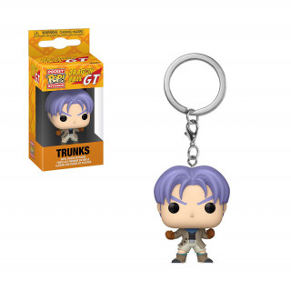 Funko Pocket Pop! Animation: Dragon Ball GT - Trunks Vinyl Figura Kulcstartó Ajándéktárgyak