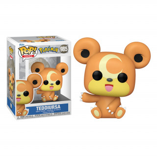 Funko Pop! #985 Games: Pokemon - Teddiursa Vinyl Figura AJÁNDÉKTÁRGY