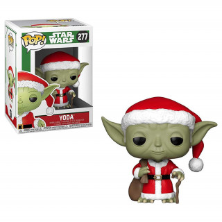 Funko Pop! #277 Star Wars: Holiday Santa Yoda Vinyl Figura Ajándéktárgyak