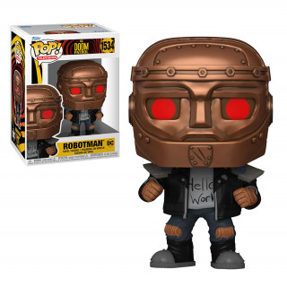 Funko Pop! #1534 Television: DC Doom Patrol - Robotman Vinyl Figura AJÁNDÉKTÁRGY