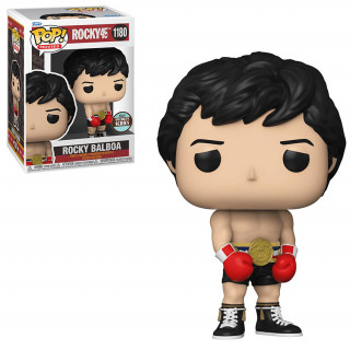 Funko Pop! #1180 Movies: Rocky 45 th - Rocky Balboa with Gold Belt (Specialty Series) Vinyl Figura Ajándéktárgyak