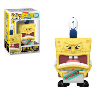 Funko Pop! #1667 Animation: SpongeBob SquarePants - Krusty Krab Pizza SpongeBob Vinyl Figura AJÁNDÉKTÁRGY