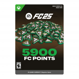 ESD MS - EA SPORTS FC 25 - 5900 FC POINTS  Xbox Series