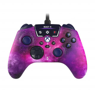 Turtle Beach REACT-R vezetékes kontroller - Lila / Nebula Purple (TBS-0736-05) Xbox Series