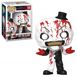 Funko Pop! #1592 Movies: Damien Leone's Terrifier - Artthe Clown (Bloody) Vinyl Figura Ajándéktárgyak