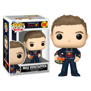 Funko Pop! #08 Racing: Racing S4 - Verstappen with Helm Vinyl Figura Ajándéktárgyak