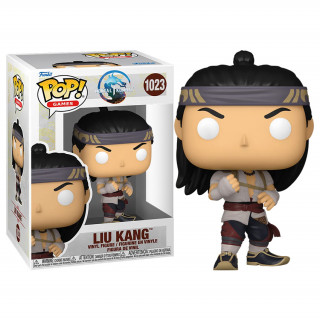 Funko Pop! #1023 Games: Mortal Kombat - Liu Kang (God of Fire) Vinyl Figura Ajándéktárgyak