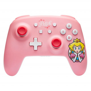 PowerA Nintendo Switch vezeték nélküli kontroller - Princess Peach Pink / Rózsaszín Nintendo Switch